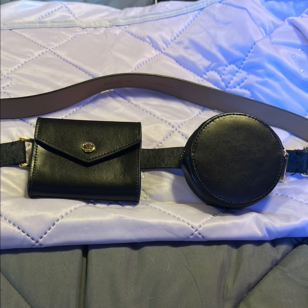 MICHAEL Michael Kors Black Mini Belt Bag